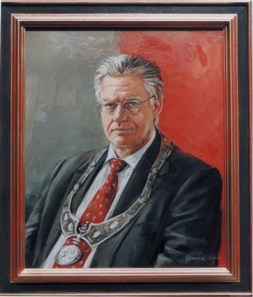 Burgemeester Vreeman — Olieverf