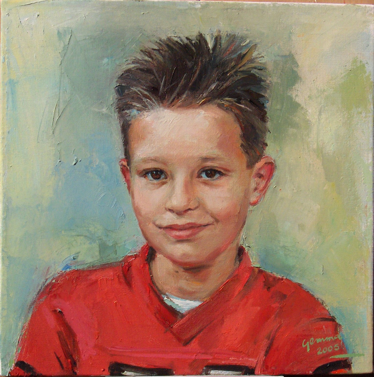 Gijs — Olieverf